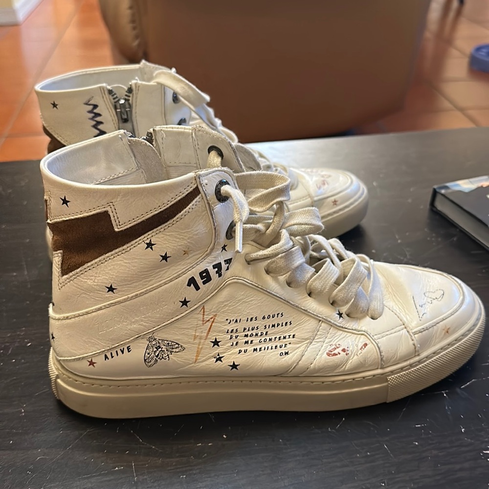 Zadig and Voltaire High Top Shoes